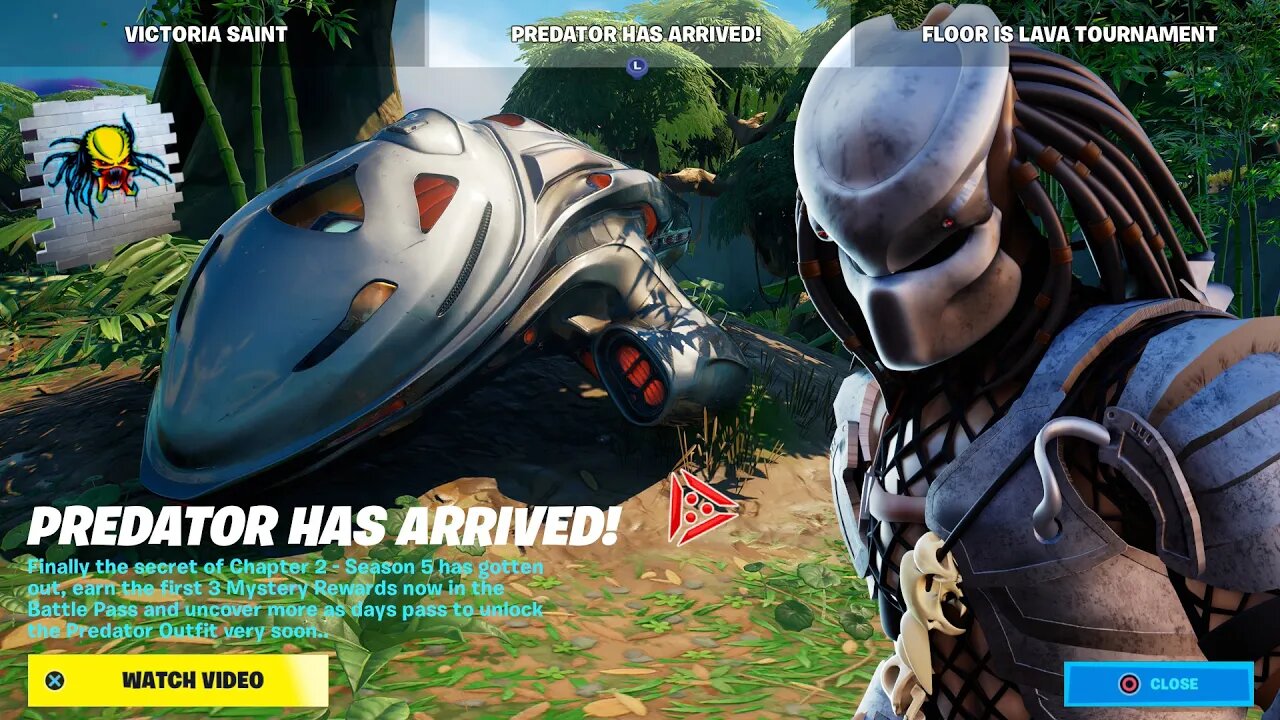 Everything NEW in Fortnite Update 15.20 | Season 5 SECRET SKIN, Free  Rewards & PREDATOR Map Changes!