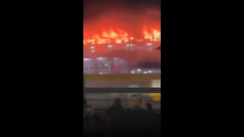 Luton Airport Fire #uk #london #luton #airport #fire