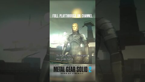 RAIDEN INFILTRATES THE BIG SHELL | Metal Gear Solid 2 #metalgearsolid2 #mgs2 #metalgear