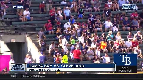 Brandon Lowe homers, drives in three runs as Tampa Bay Rays hold off Cleveland Indians 6-4