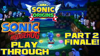 🎮👾🕹 Sonic Origins Digital Deluxe Sonic Hedgehog Part 2 Finale! Nintendo Switch Playthrough 🕹👾🎮 😎Benjamillion