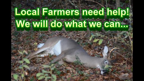 Local Farmers need help with Deer Control!