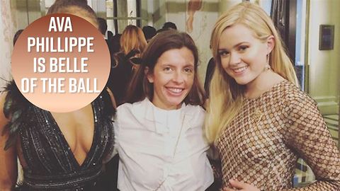 Ava Phillippe upstages everyone at Paris Debutante Ball