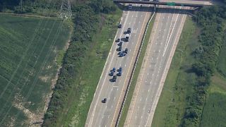 Police in standoff with gunman on I-75 in Monroe County after chase