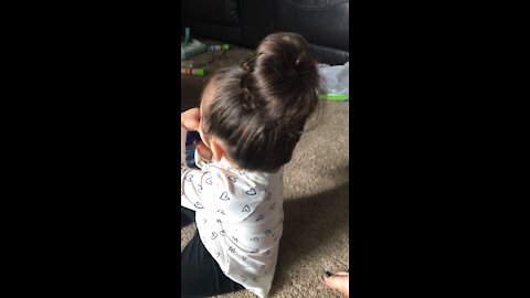 10 month old hair
