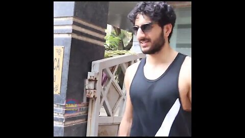 Ibrahim Ali Khan Spotted Post Gym Session In Juhu