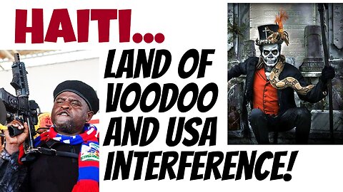 Yes Haiti... land of mystery, Voodoo and political melding!