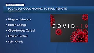 COVID cases forcing some schools back into remote learning