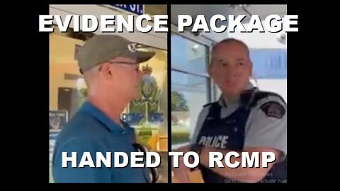 Stand United BC Delivers Evidence Package & Gives Notice to RCMP in Nanaimo BC | August 22nd 2022