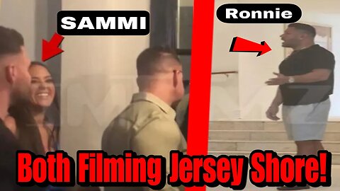 Ronnie Magro & Sammi Sweetheart Both Filming For Jersey Shore Family Vacation?
