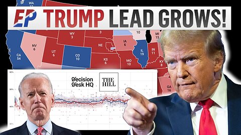 TRUMP vs. BIDEN | 2024 Election Map Based on New Polling Averages