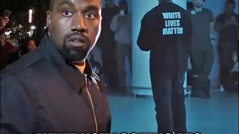 Kanye West White Lives Matter, Abortion, And Black On Black Hate