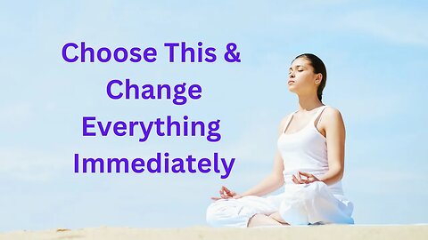 Choose This & Change Everything Immediately ∞Thymus: The Collective of Ascended Masters