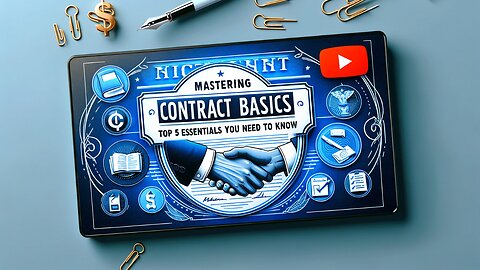Mastering Contract Basics: Top 5 Essentials You Need to Know