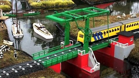 Legoland Dutch NS legotrains - NS trein