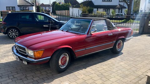 Mercedes 350 SL Sports classic 1972