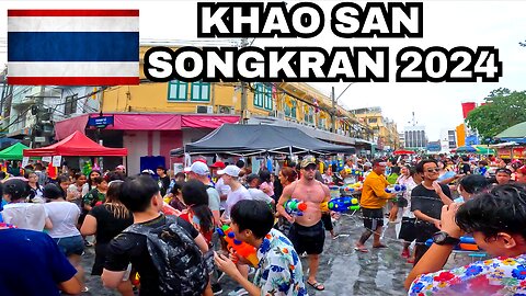 Khao San Songkran 2024 - Bangkok, Thailand 🇹🇭