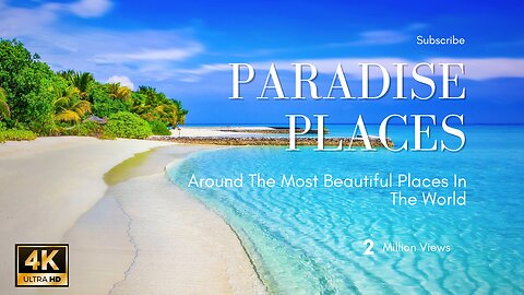Flying Over Paradise Places 4k - Amazing Nature Scenes Around World | Nature Documentary
