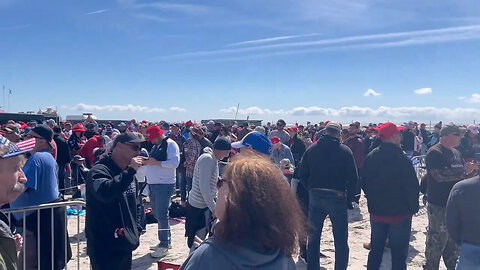 Over 20,000 People Estimated So Far For Trump's Rally Tonight