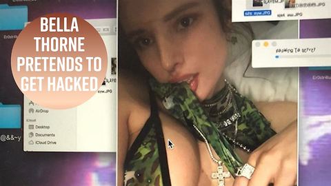 Bella Thorne uses her depression to promote a movie