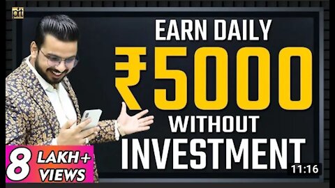 Earn ₹5000 Daily Online 🔥 | No Investment Earning App | #AffiliateMarketing Business