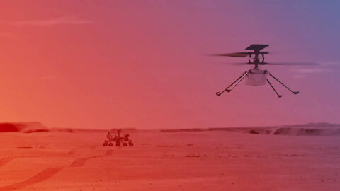 Nasa First Flight Plans in Mars
