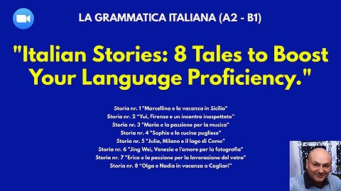 "Italian Stories: 8 Tales to Boost Your Language Proficiency."