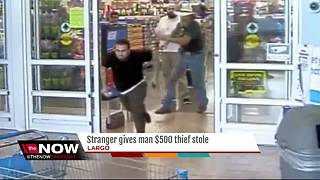 Good Samaritan gives stranger $500 stolen at a Walmart
