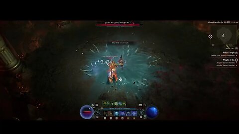 Diablo 4 - Destroying ELIAS in 59 seconds at level 59 (Capstone Dungeon Unlocking Torment)