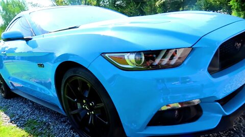 2017 Grabber Blue GT Mustang 5.0