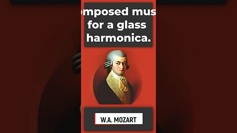 Unknown facts about Wolfgang Amadeus Mozart #shorts #shocking #mozart