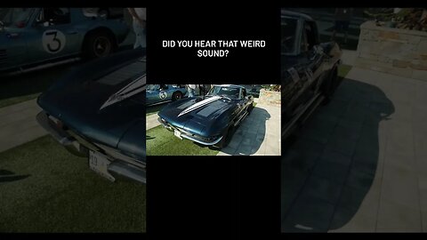 Did it make a weird sound for you?? also love this corvette! #car #classiccars #funny #memes #tiktok