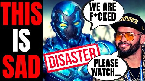 Blue Beetle Director BEGS People To Watch Movie After MOCKING Fans | Another HUGE Flop For DC?!?