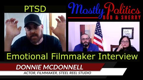 Donnie McDonnell Actor, Filmmaker, Steel Reel Studio. Interview Nov 10 2022