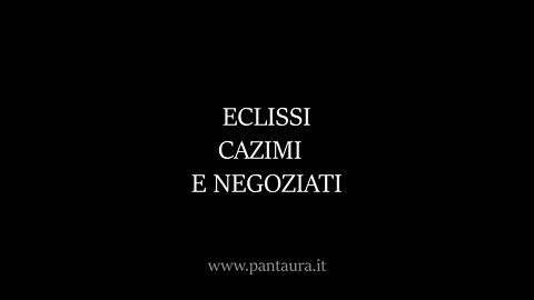 Eclissi, cazimi e negoziati