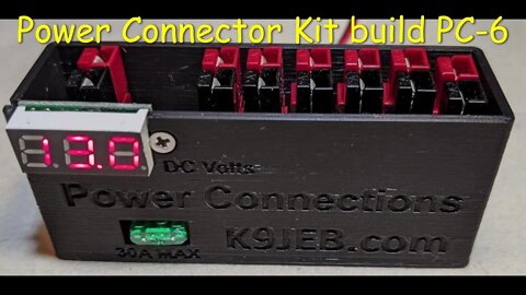 Power Connector kit build, PC 6 connector kit p1