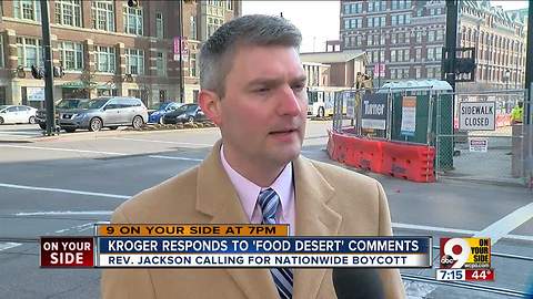 Kroger responds to 'food desert' comments