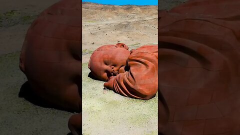 In this barren Gobi desert, Anran sleeps a 15-meter giant baby - the Son of the Earth.