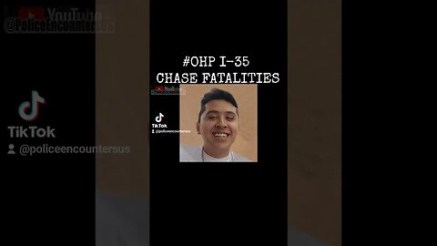 Oklahoma Highway Patrol Police Chase Ends In Two Fatalities #shorts *