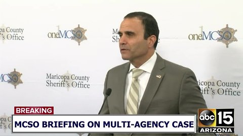 RAW: Sheriff Penzone says gun used in I-17 shooting belonged to MCSO