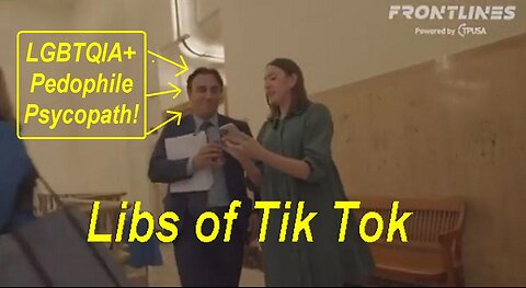 Libs of TikTok ask Mayor Spanky About His Public Drag Queen Spanking At An Open Children Event !