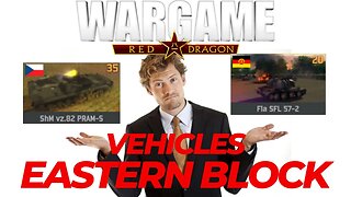 Unit Comparison EASTERN BLOCK | Vehicles - Wargame Red Dragon