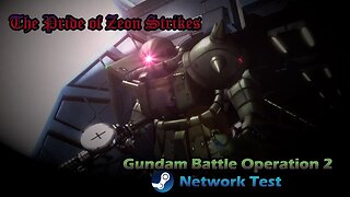 Bringing the Zaku II out to play! || Gundam Battle Operation 2 - Steam Network Test ||