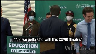 Gov DeSantis to HS Students: Stop With The COVID Theatre, Masks Aren’t Doing Anything