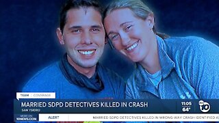 Married SDPD detectives killed in crash