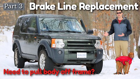 Replacing Brake Lines, Will NEVER Rust Again! [Land Rover Part 3]