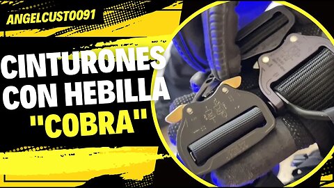 Hebillas COBRA y mejores cinturones EXPLICADO