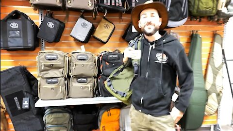 Great selection of firearms cases and range bags
