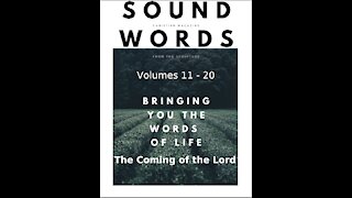 Sound Words, The Coming of the Lord