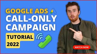 Google Ads Call Only Campaign 2022 - How To Create Call Only Ads In Google Ads [Step-By-Step]